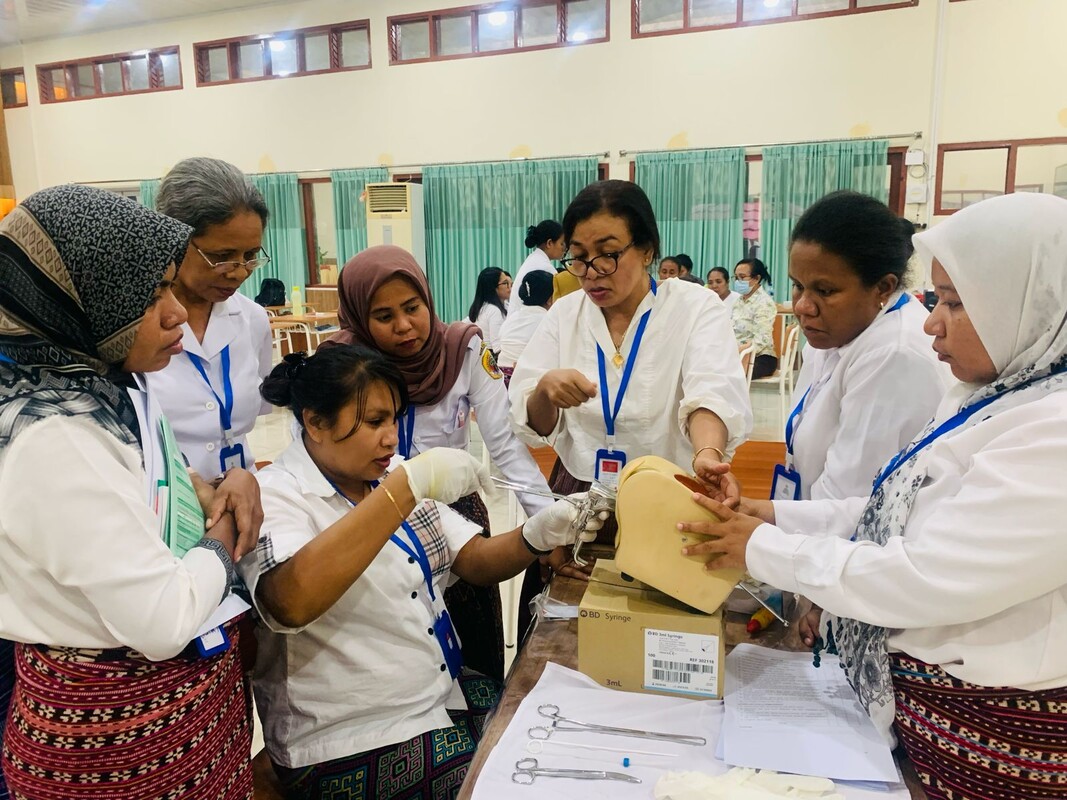 Midwives in NTT participated in the family planning training in June 2023. Photo: © IPAS Indonesia